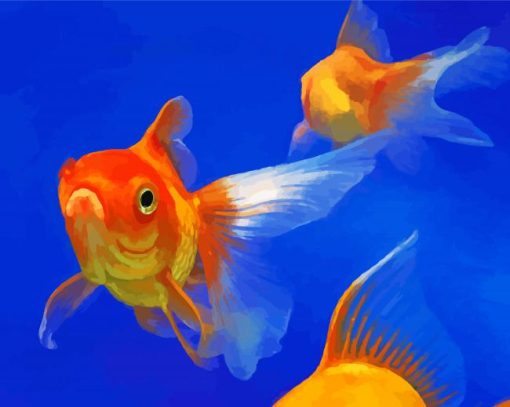 Gold Fish Diamond Paintings