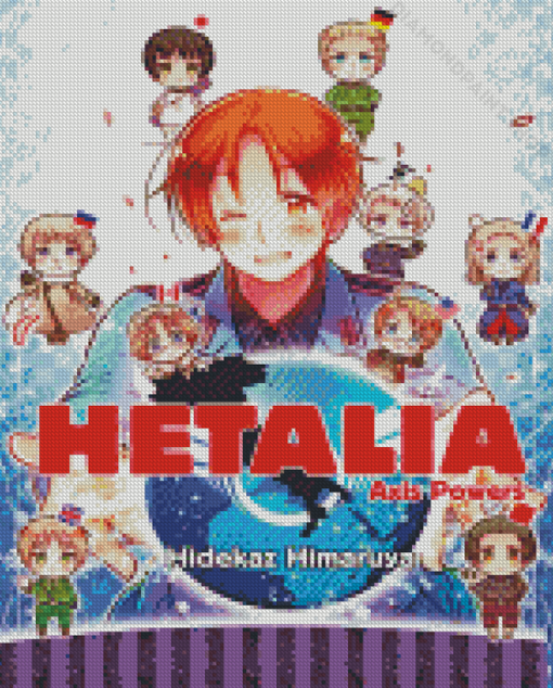 Hetalia Poster Diamond Paintings