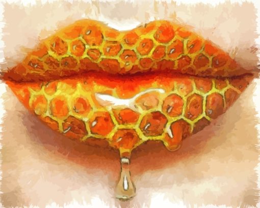 Honey Lips Diamond Paintings