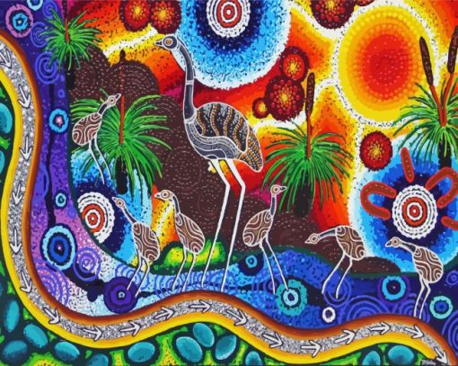 Indigenous Art Diamond Paintings