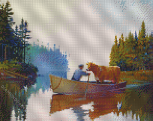 Isle Royale Cowboy Art Diamond Paintings