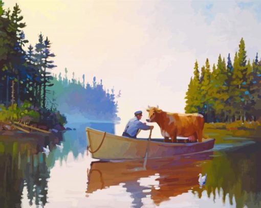 Isle Royale Cowboy Art Diamond Paintings