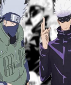 Kakashi And Gojo Anime Diamond Paintings