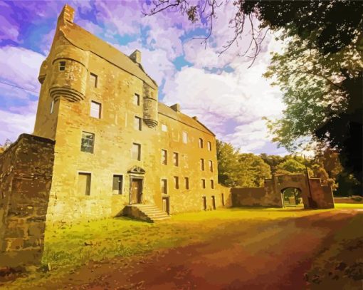 Lallybroch Midhope Castle Building Diamond Paintings