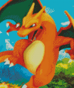 Charizard Dragon Diamond Paintings