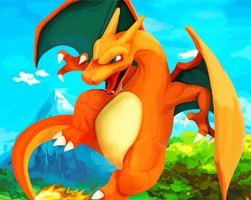 Charizard Dragon Diamond Paintings