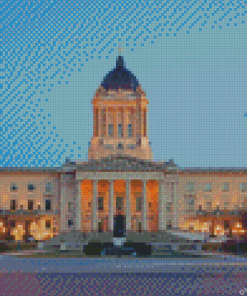 Manitoba Legislative Building Diamond Paintings