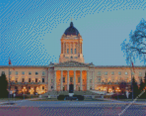 Manitoba Legislative Building Diamond Paintings