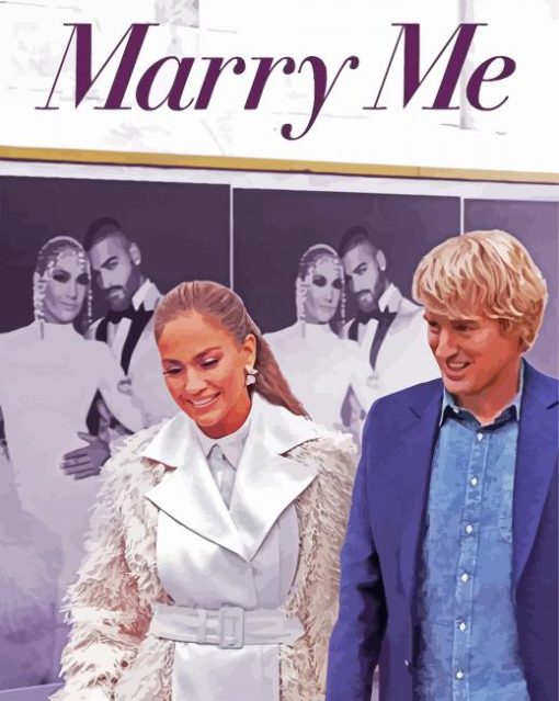 Marry Me Movie Diamond Paintings