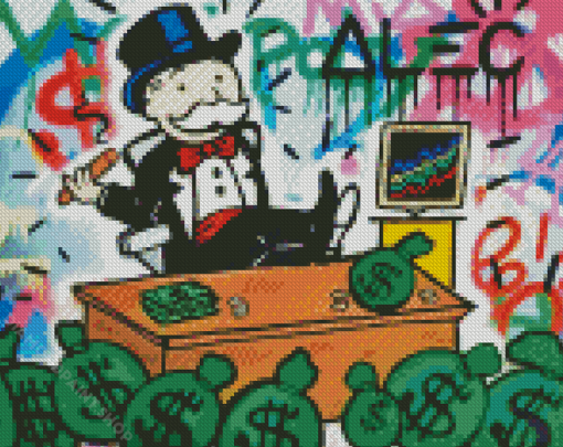 Monopoly Art Diamond Paintings