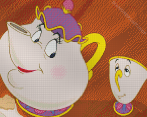 Mrs Potts And Chip Diamond Paintings