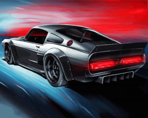 Luxury Mustang Eleanor Diamond Paintings