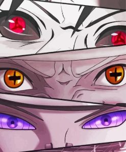 Naruto Eyes Diamond Paintings