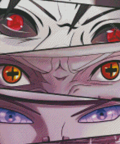 Naruto Eyes Diamond Paintings