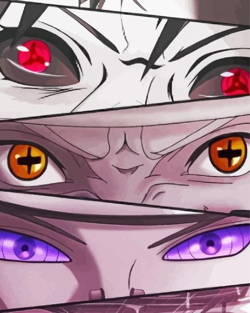 Naruto Eyes Diamond Paintings