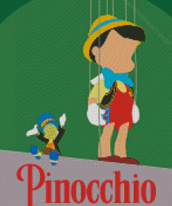 Pinocchio Illustration Diamond Paintings