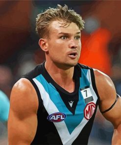 Port Adelaide Australian Rules Footballer Diamond Paintings