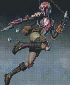 Sabine Wren Star Wars Diamond Paintings