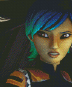 Sabine Wren Character Diamond Paintings