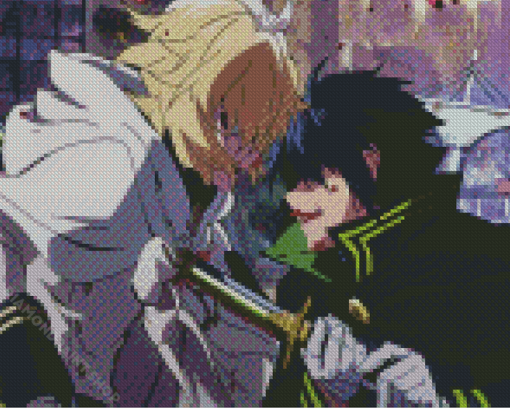 Seraph Of The End Anime Diamond Paintings