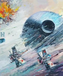 Death Star Art Diamond Paintings