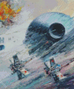 Death Star Art Diamond Paintings