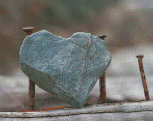 Stone Heart Diamond Paintings