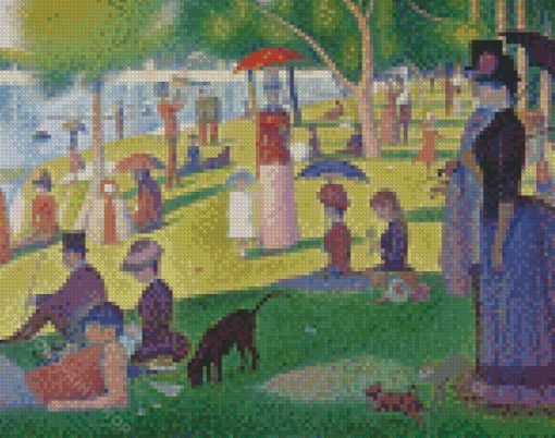 Sunday Afternoon George Seurat Diamond Paintings