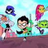 Teen Titans Heroes Diamond Paintings