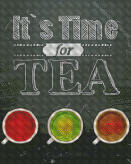 Time For Tea Diamond Paintings