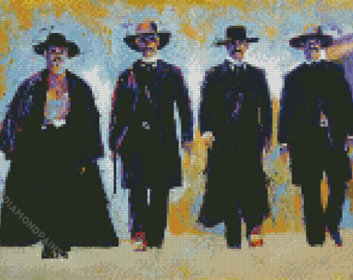 Tombstone Movie Cast Diamond Paintings