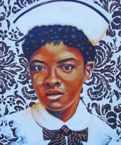 Vintage African Nurse Diamond Paintings