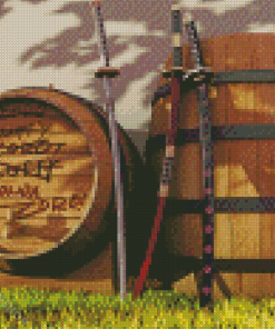 Whiskey Barrels Diamond Paintings