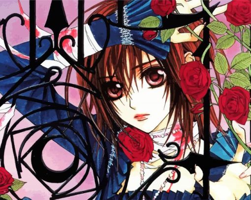 Yoki Cross Vampire Knight Diamond Paintings