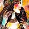 Colorful Gypsy Girl Diamond Paintings