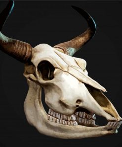 Aesthetic Bull Skull Diamond Paintings