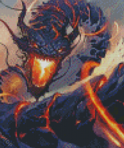 Aesthetic Dragon Fire Diamond Paintings