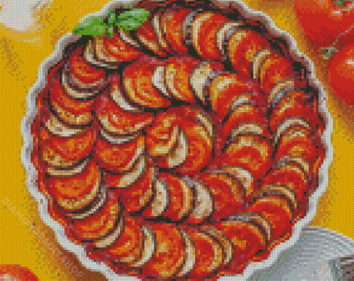 Aesthetic Ratatouille Illustration Diamond Paintings