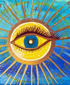 Aesthetic Third Eye Illustration Diamond Paintings