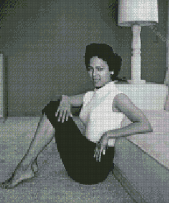 Black And White Dorothy Dandridge Diamond Paintings