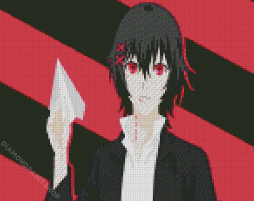 Black Hair Juuzou Suzuya Diamond Paintings