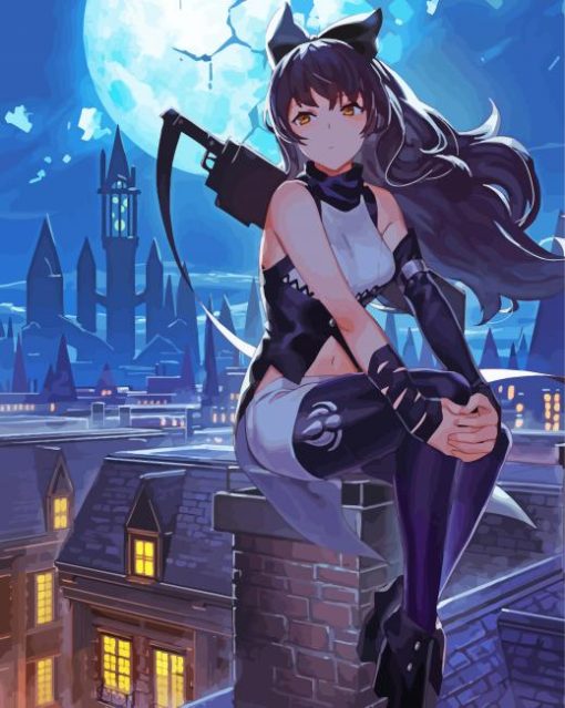 Blake Belladonna Rwby Anime Diamond Paintings