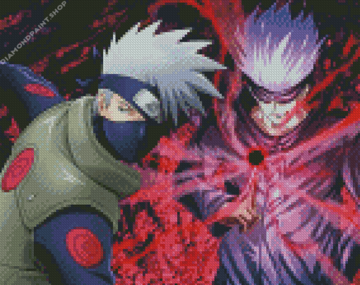 Cool Kakashi And Gojo Diamond Paintings