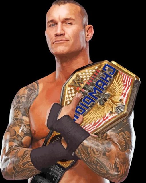 Handsome Randy Orton Diamond Paintings