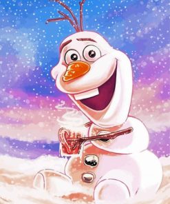 Cute Olaf Diamond Paintings