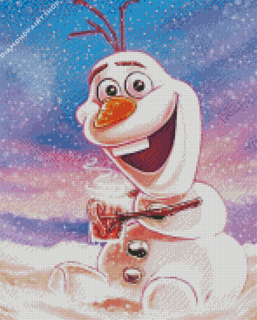 Cute Olaf Diamond Paintings