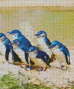 Fairy Penguins Diamond Paintings