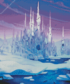 Fantasy Ice Castle Diamond Paintings