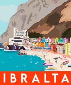 Gibraltar Poster Diamond Paintings