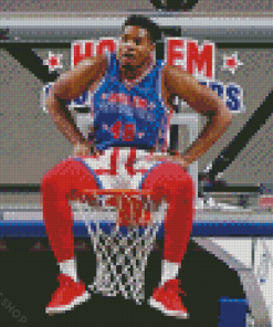 Harlem Globetrotters Player Diamond Paintings